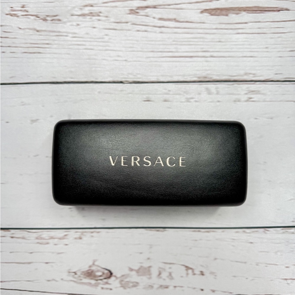 Versace Sunglasses Case with Cleaning Cloth